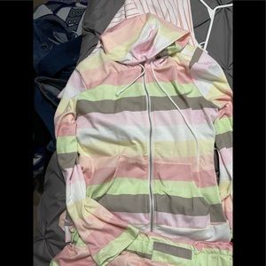 Cute Sweatshirt/short set XL